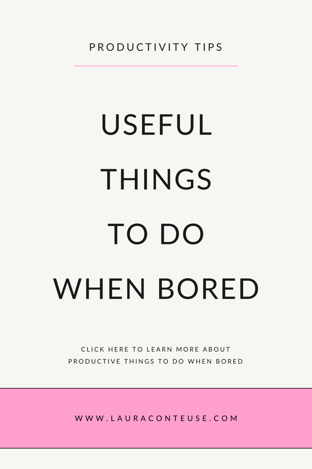 100 Productive Things to Do When Bored at Home