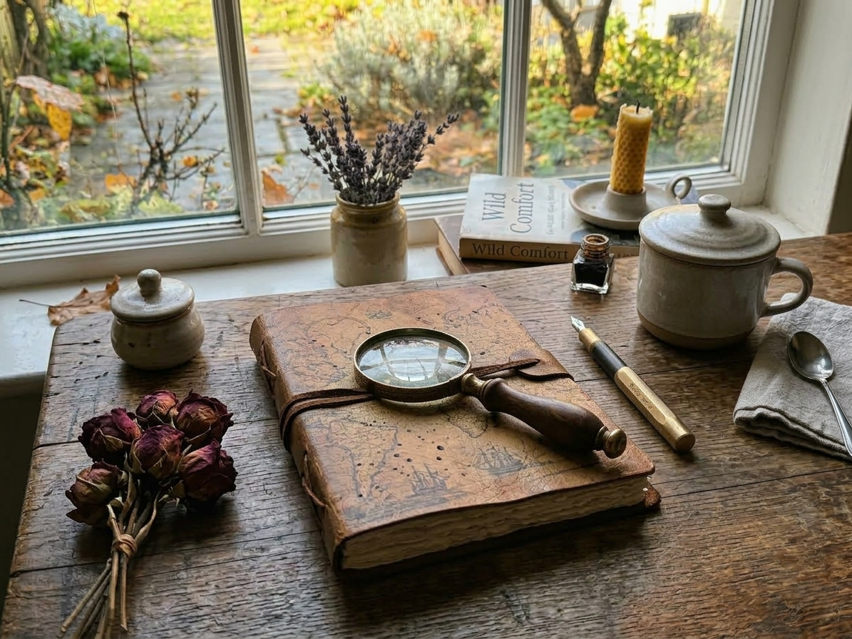 a featured image that talks about journal prompts for self-discovery