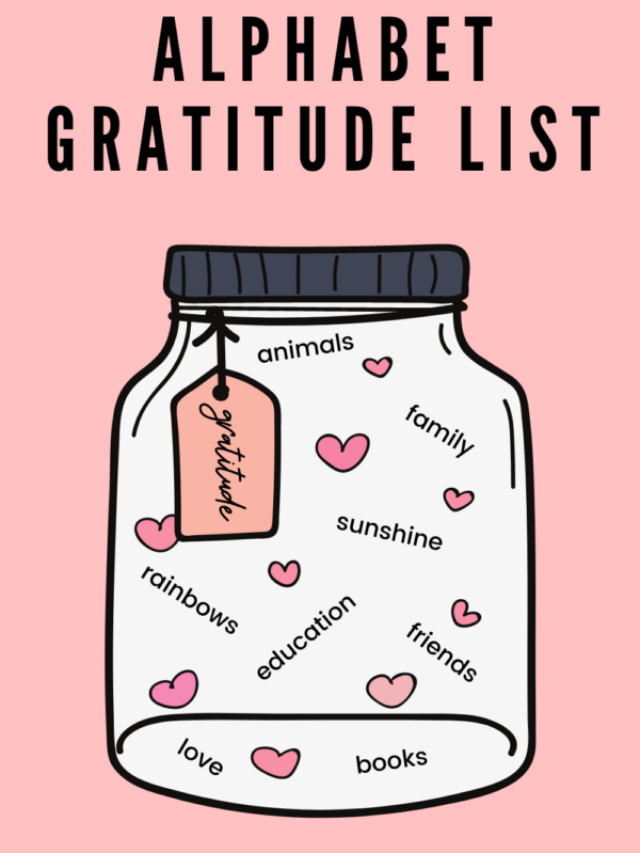 The Best A To Z Gratitude List Ideas | Lauraconteuse | Personal Growth ...