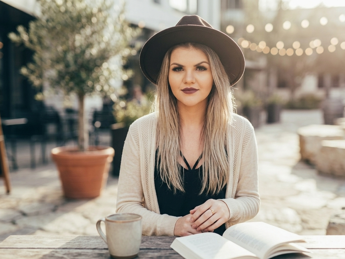 a featured image for a blog post that talks about 100 things to love about yourself right now