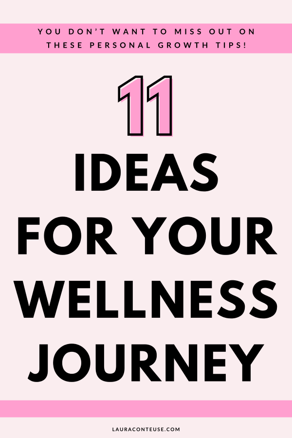 a featured image for a blog post that talks about journey to wellness