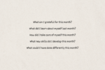 131 Powerful Monthly Reflection Questions to Ask Every Month