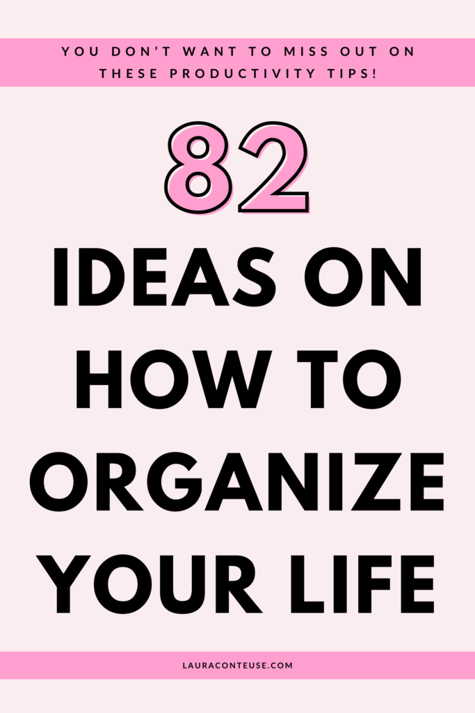 How to Organize Your Life Into Categories With 9 Easy Steps