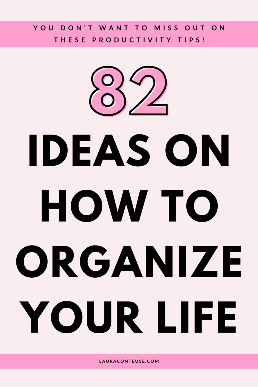 How to Organize Your Life Into Categories With 9 Easy Steps