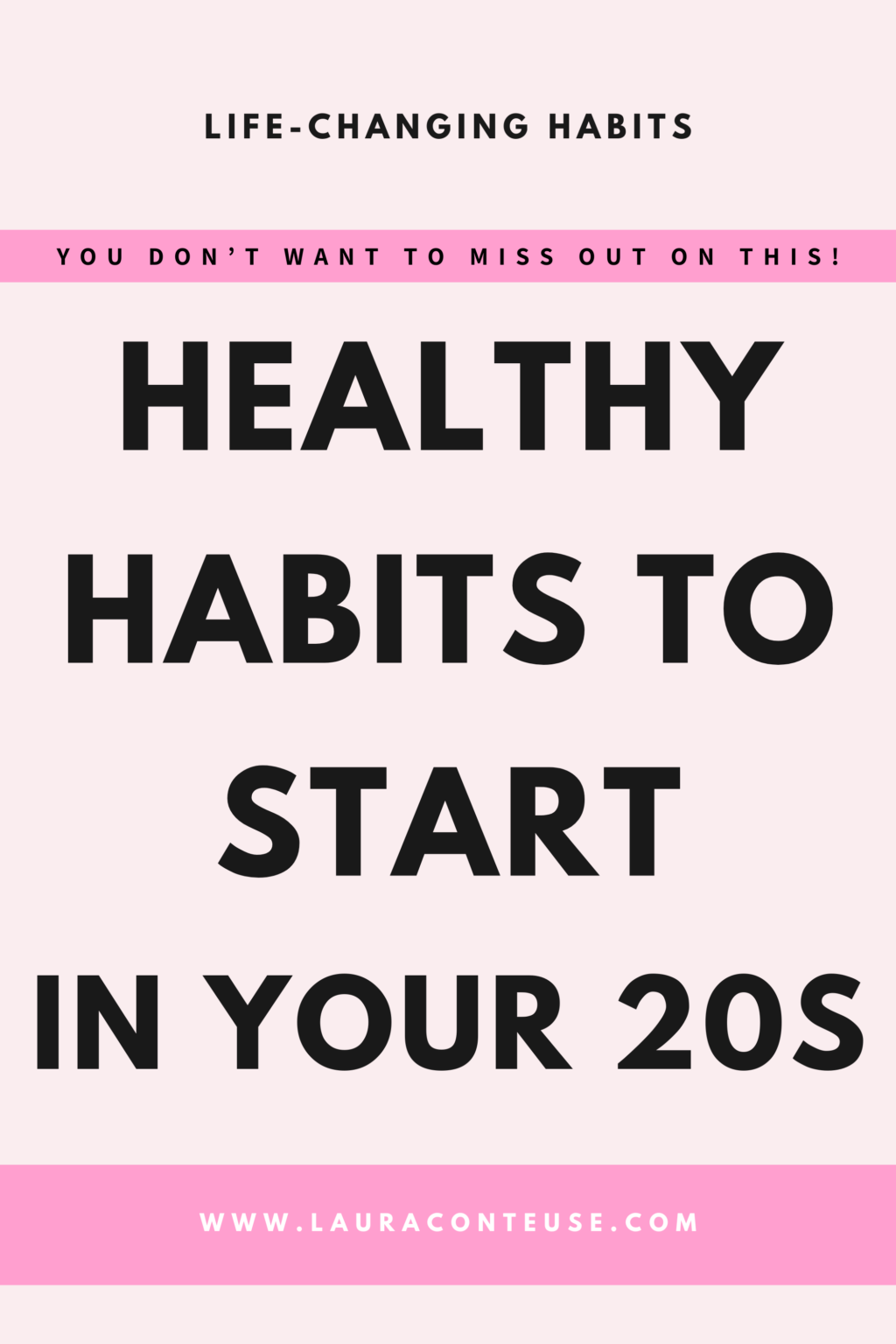 50 Healthy Habits to Start in Your 20s Before It's Too Late