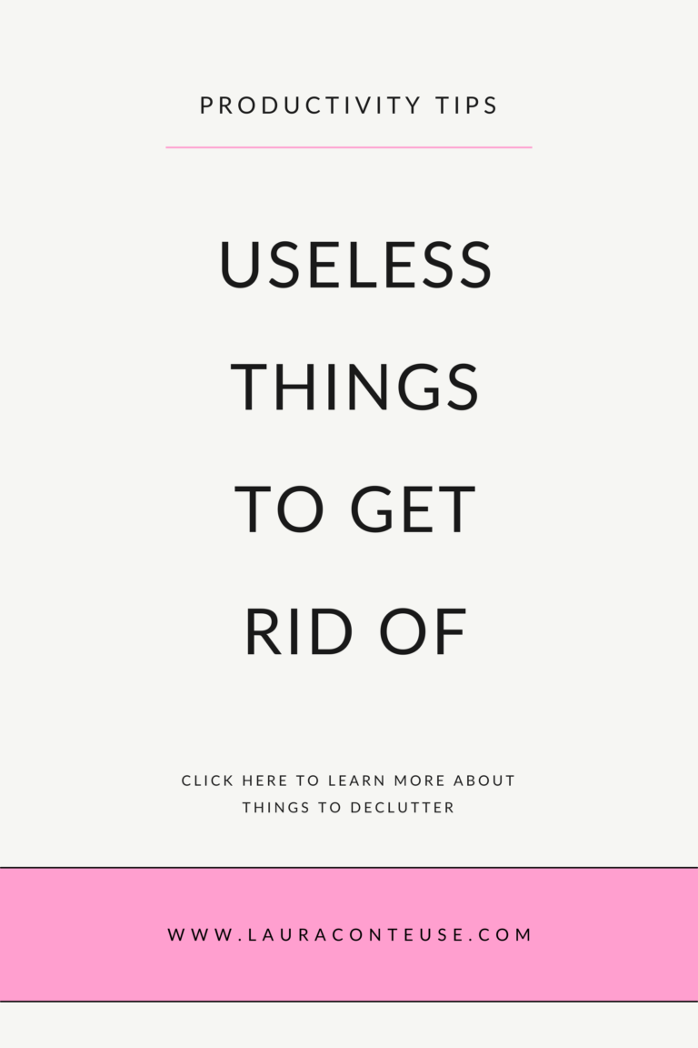 120 Useless Things to Get Rid of Now With No Regret