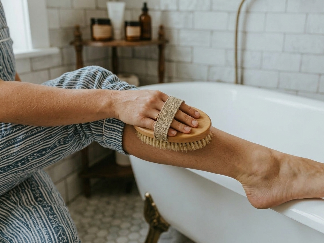 a featured image for a blog post about cheap self-care ideas