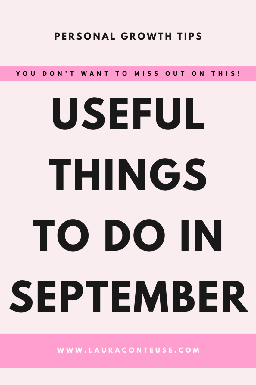 32 Practical Things to Do in September to Get Ready for Autumn