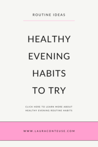 healthy evening routine with workouts