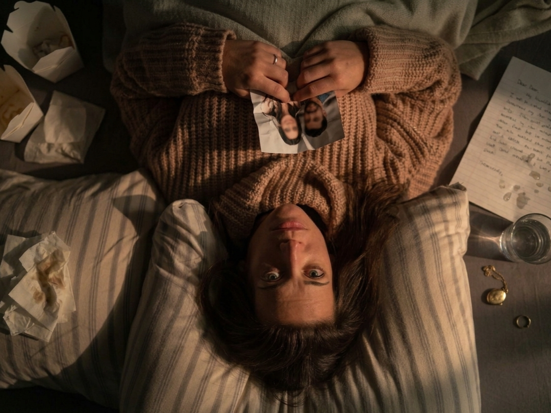 a featured image for a blog post about how to get over a breakup