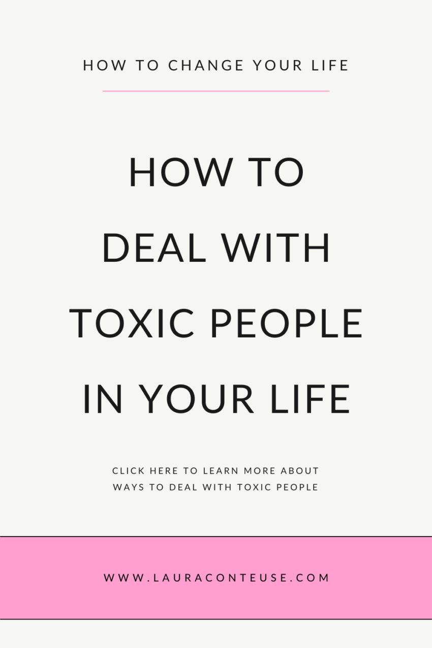 How to Deal With Toxic People and Set Strong Boundaries