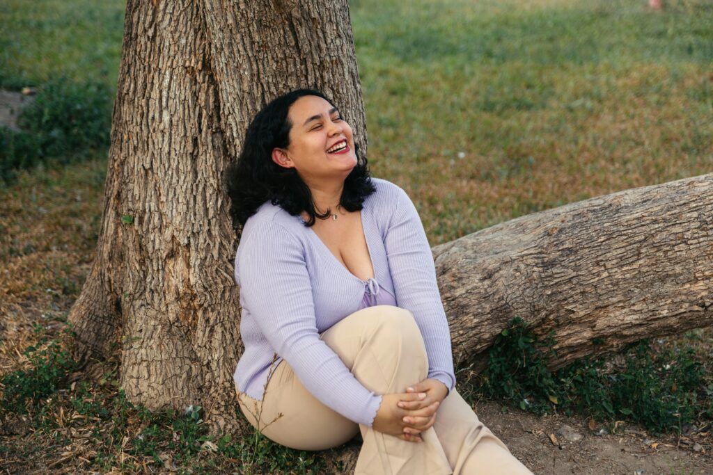 a grateful woman