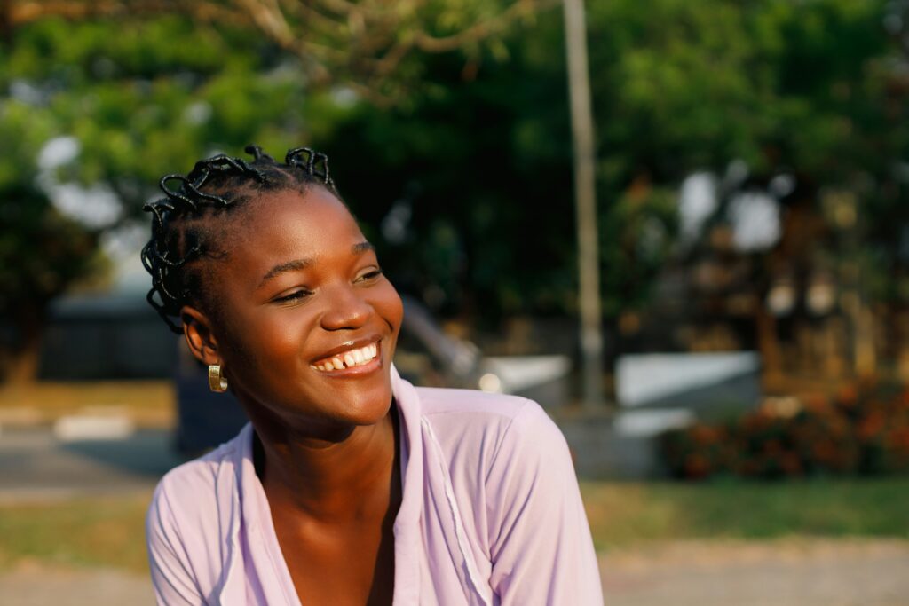 a grateful woman