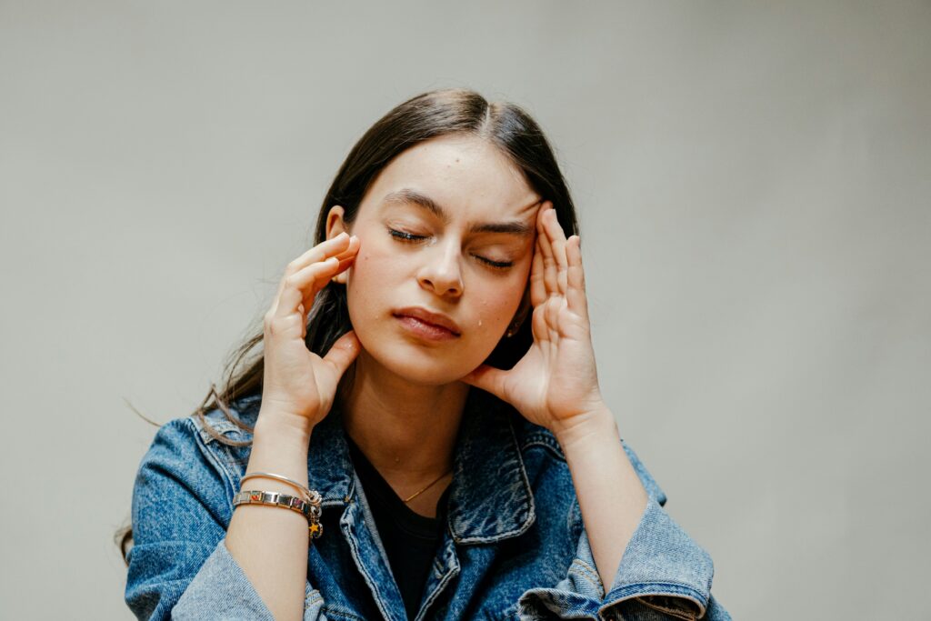 a woman who does some self sabotage
