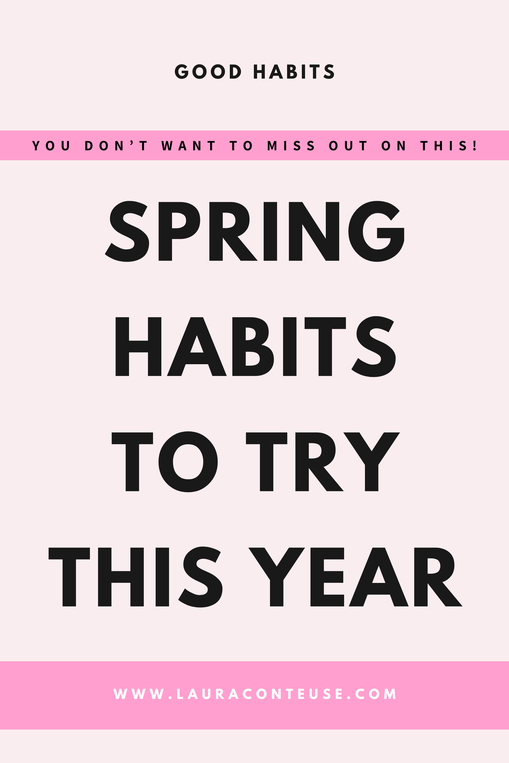 Springtime Tips 35 Healthy Spring Habits to Glow Up This Season