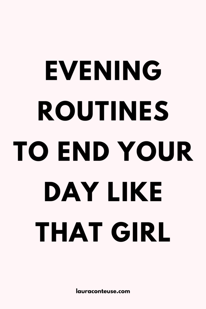 9 Evening Routines That Help You Sleep Better & Stress Less