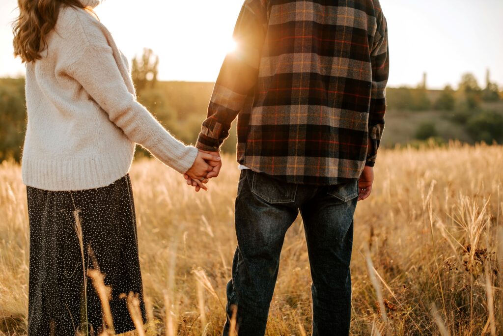 people holding hands