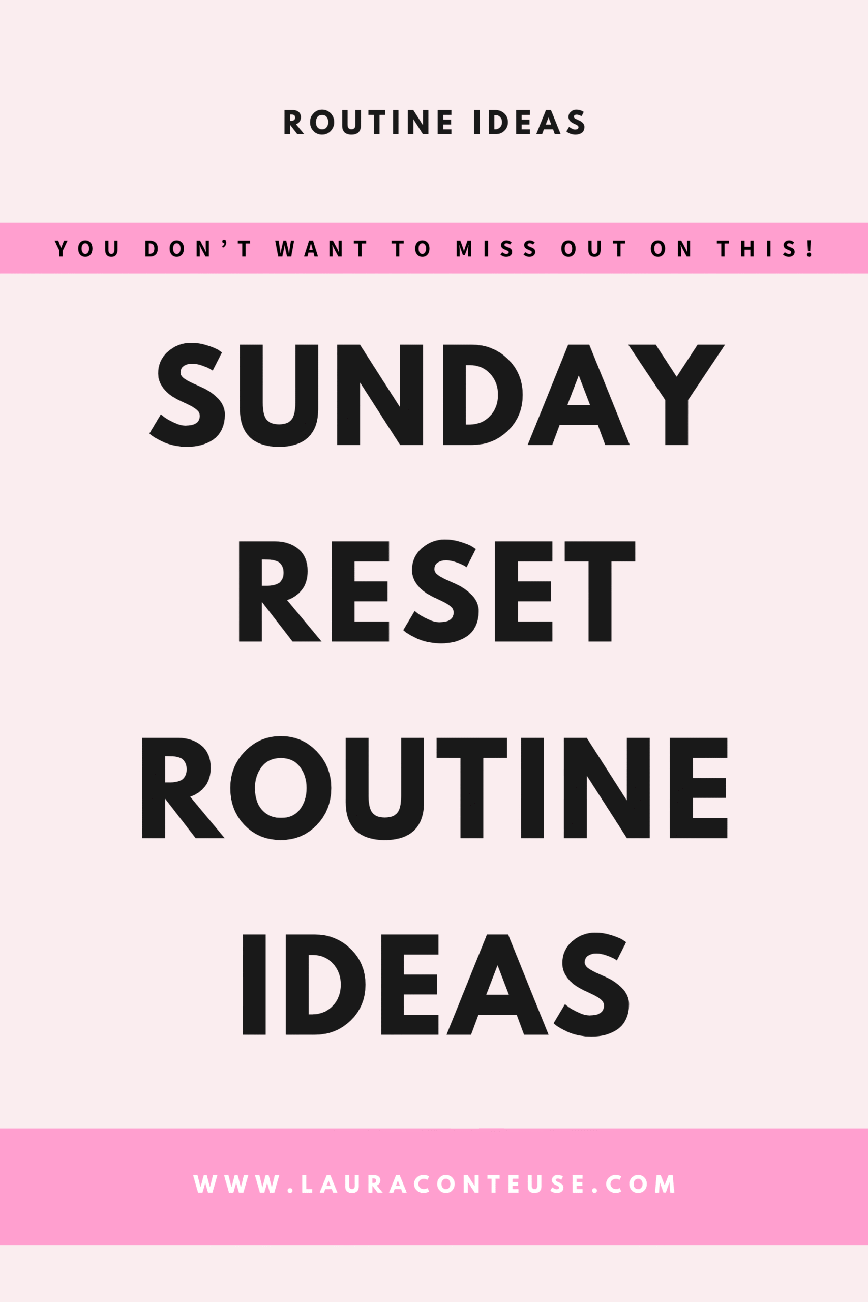 24 Simple Sunday Reset Routine Ideas to Feel Organized Again
