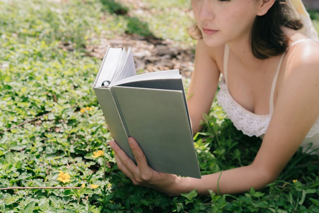 a woman living a quiet life
