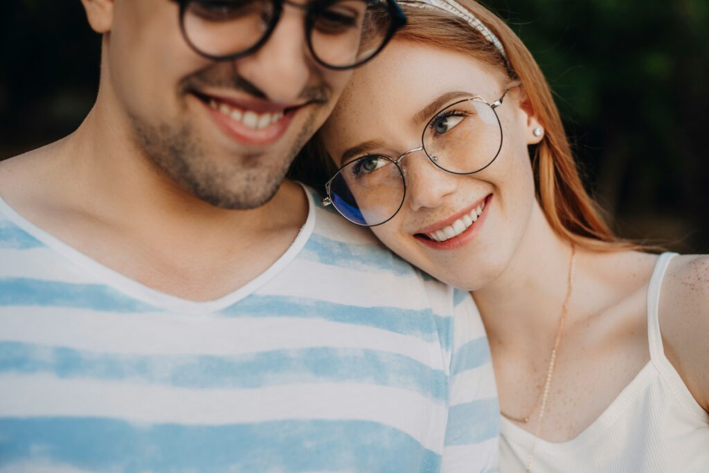 a happy couple