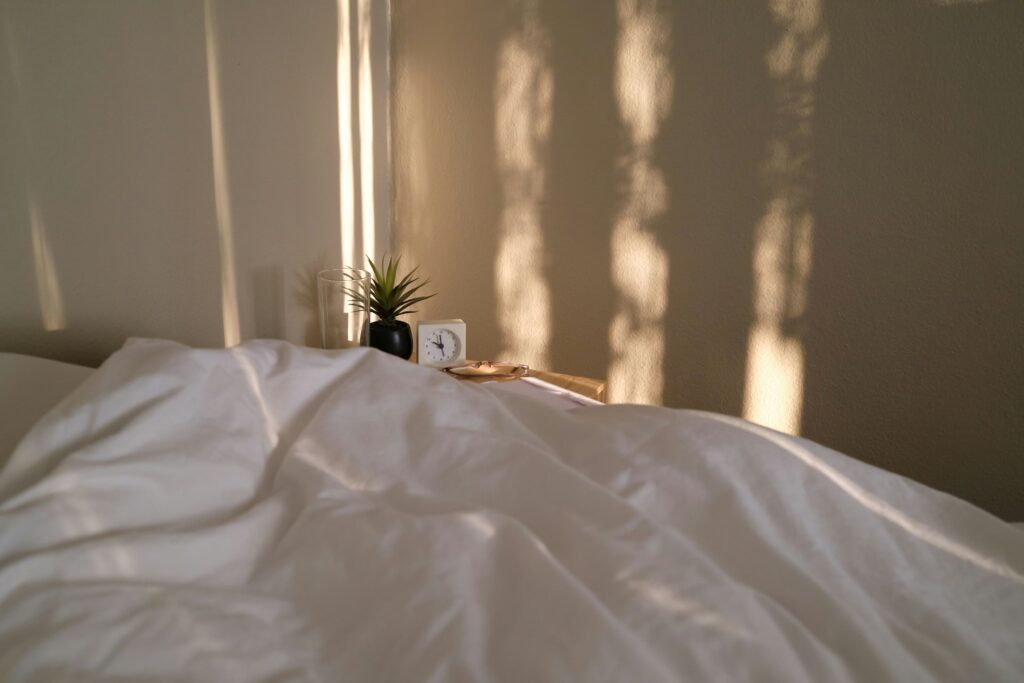 bedside setup