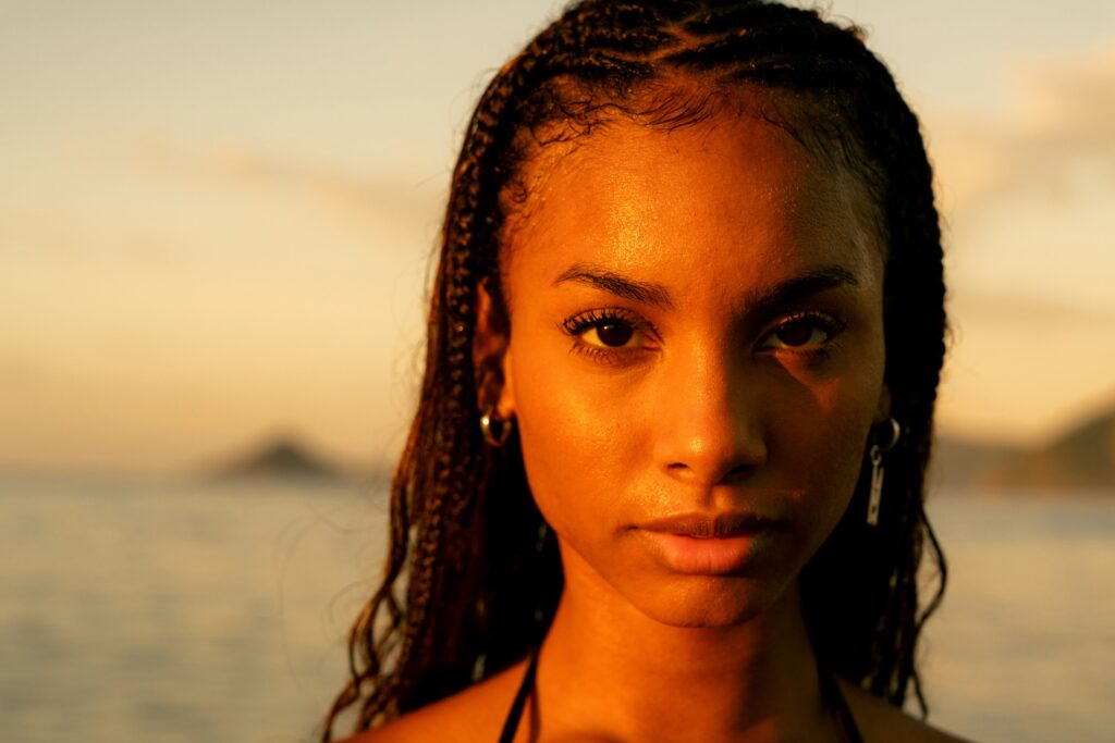 a young woman