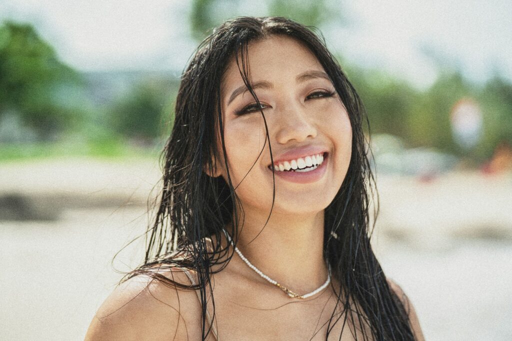 a young woman
